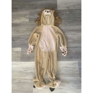 Miniwear Lion Halloween Costume One Piece jumpsuit W/ Hood Infant 24 Months